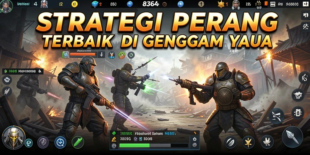 Gameplay mendebarkan dari 8364 dengan strategi berperang yang mendalam.