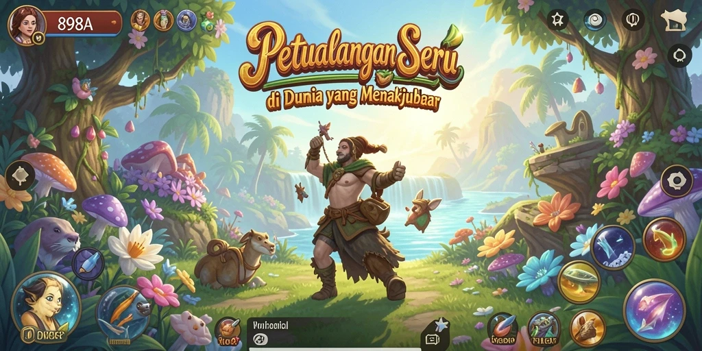 Gameplay menarik dari 898A yang siap membawa petualangan seru.