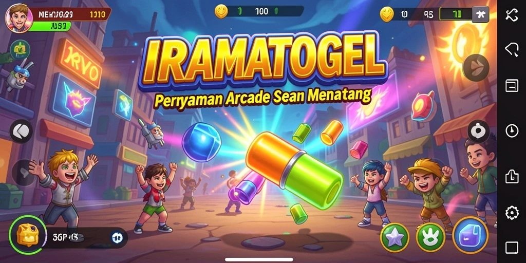 Tangkapan layar gameplay IRAMATOGEL yang seru dan penuh tantangan.