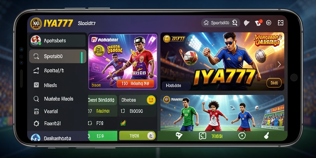 Tampilan gameplay aplikasi Sportsbook IYA777 yang menegangkan.