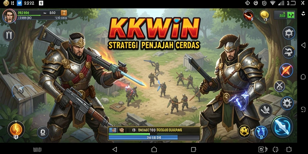 Screenshot gameplay SRL yang mendebarkan dalam KKWIN.
