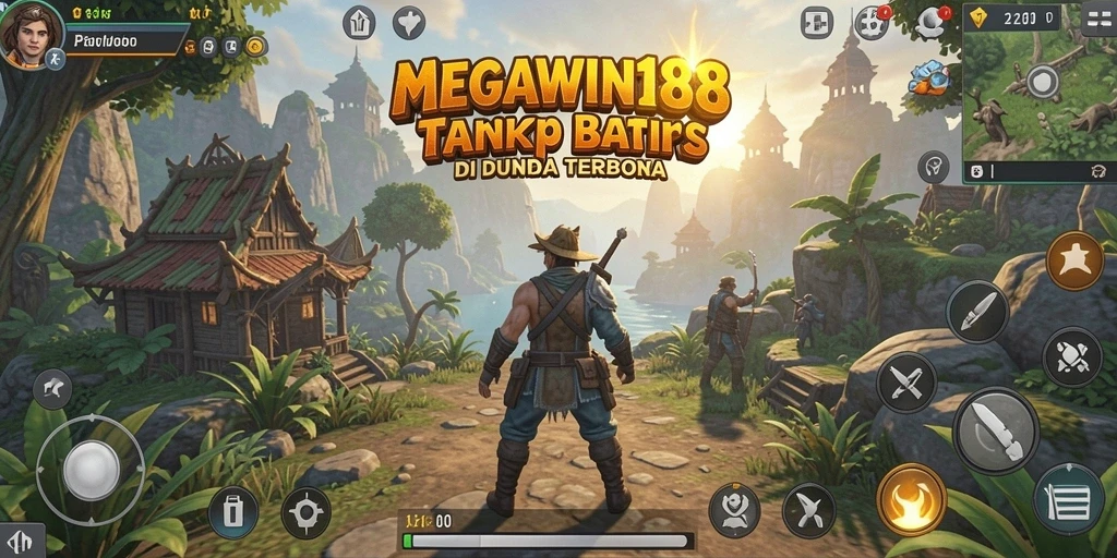 Menampilkan gameplay seru dan dunia terbuka di MEGAWIN188.