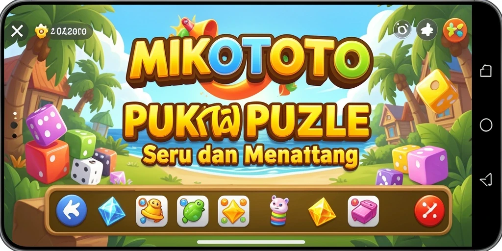 Tampilan gameplay menantang dari MIKOTOTO yang penuh warna.