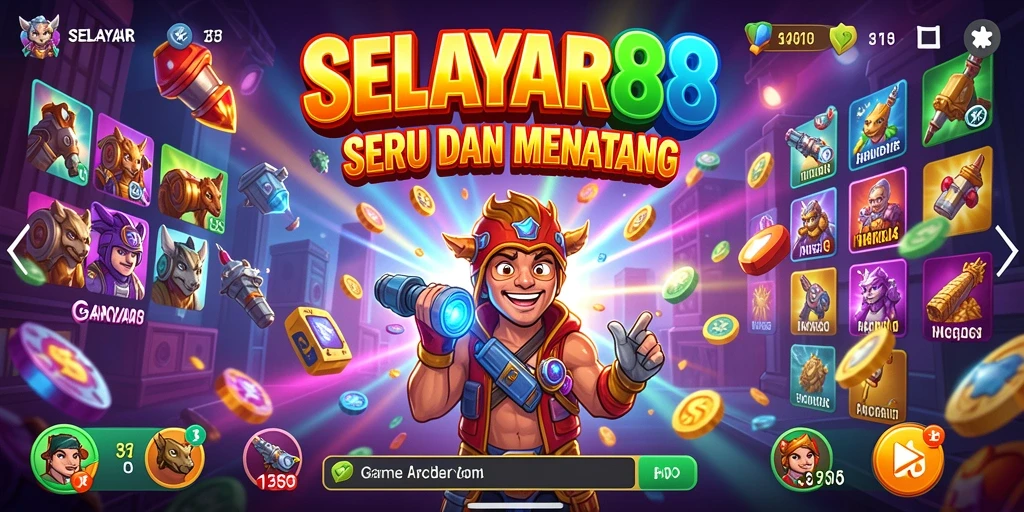 Tampilan gameplay seru di SELAYAR88 dengan grafik menawan.