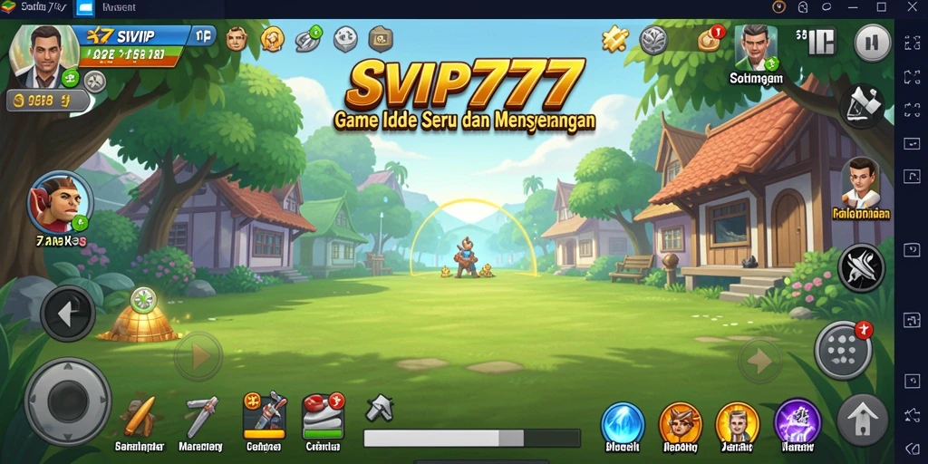 Tampilan gameplay SVIP777 yang menakjubkan dan seru.